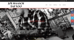 Desktop Screenshot of joehaaschtattoo.com